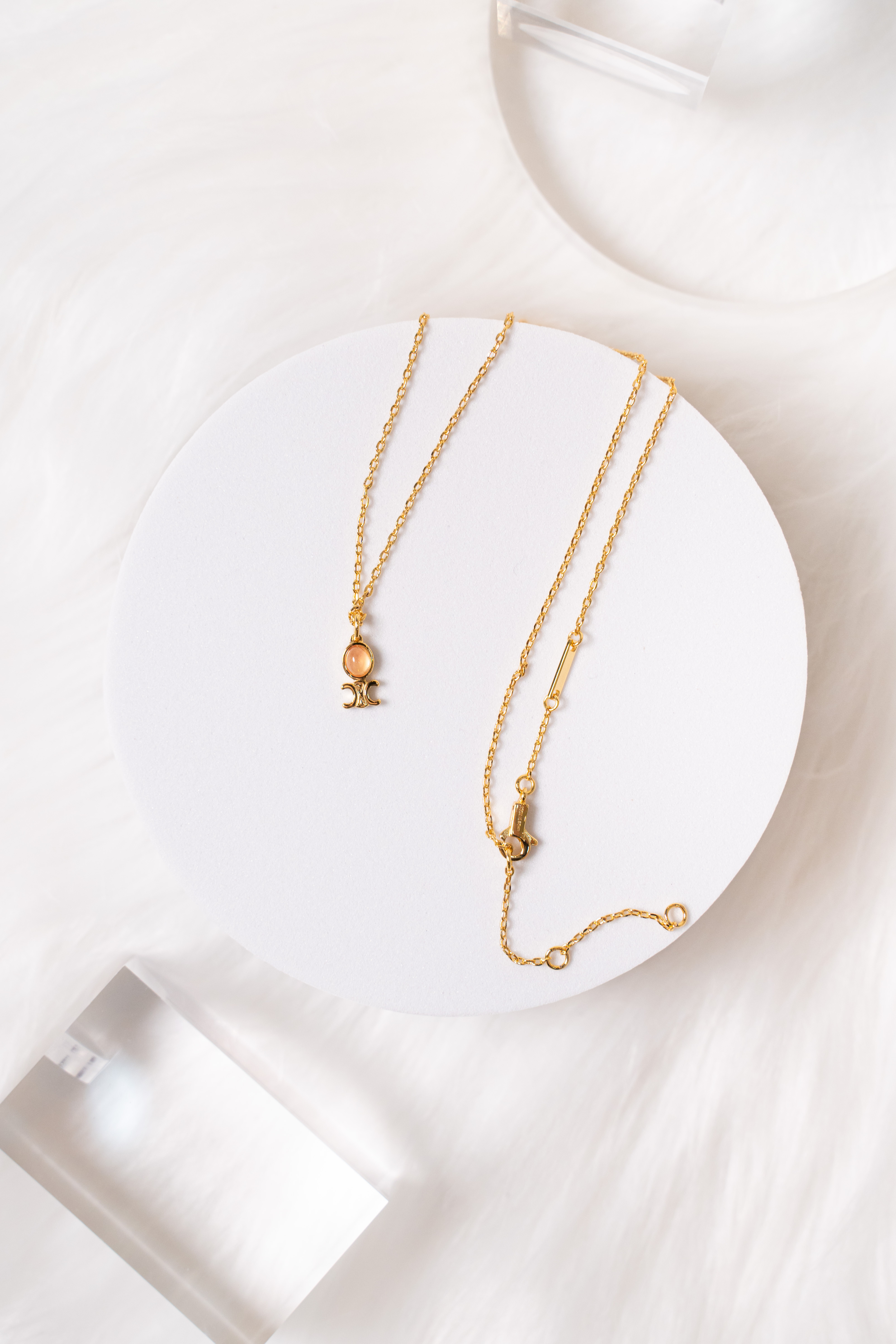 CELINE TRIOMPHE INDIE品牌標誌 項鍊 女款 金色