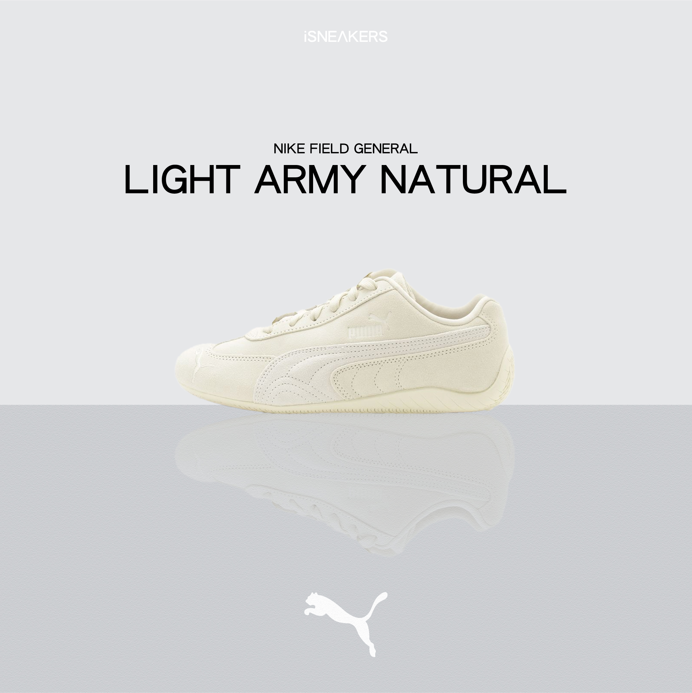 iSNEAKERS｜Puma Speedcat OG "Alpine Snow" 米白 賽車鞋 398846-23