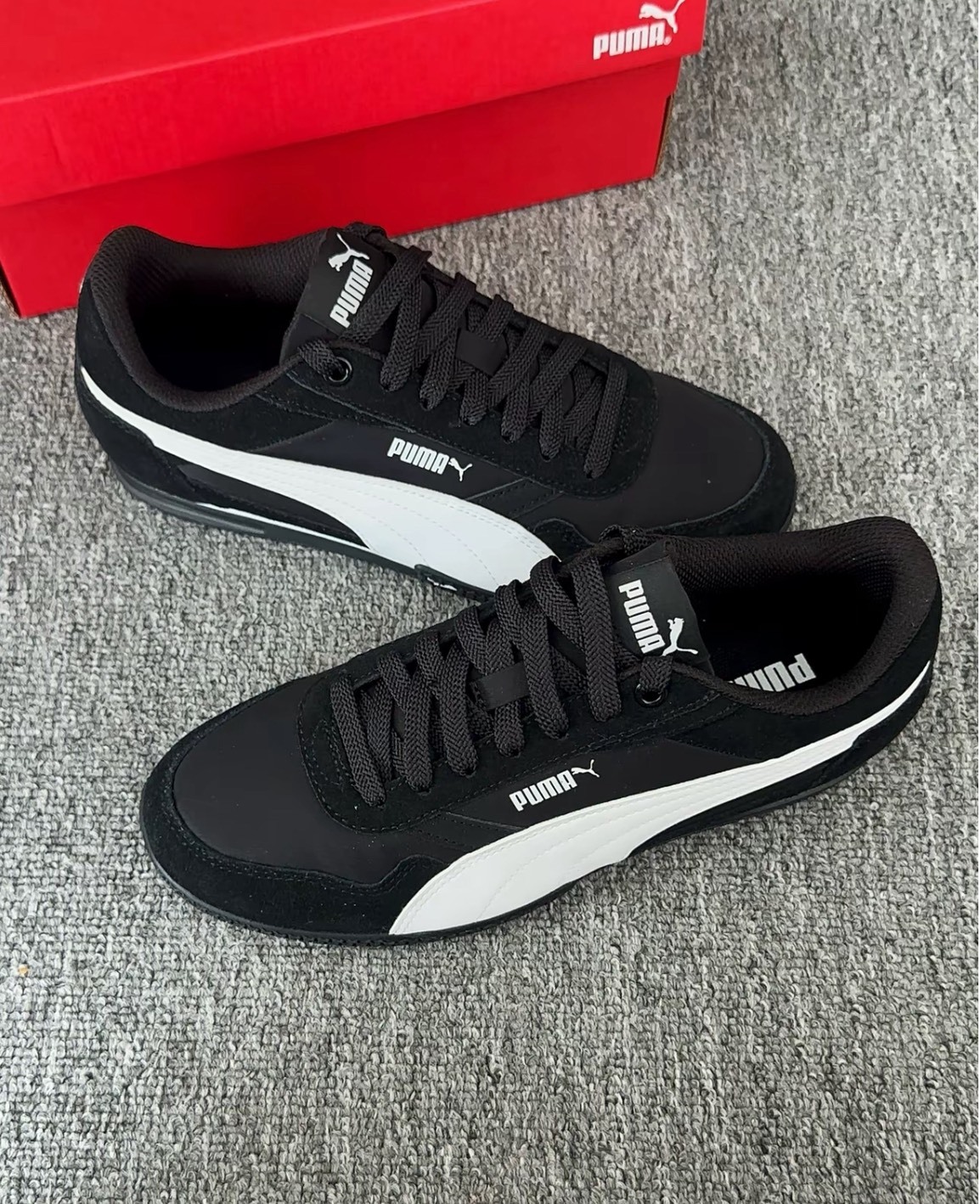 PUMA BELLA DONNA NYLON 黑色休閒鞋（女款）