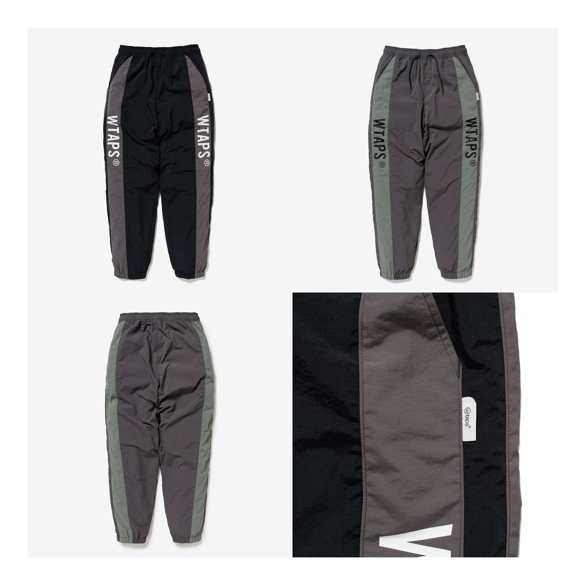 WTAPS DELI TROUSERS NYLON TAFFETA ブラック L DELI / TROUSERS / NYLON. TAFFETA | 服と工藝 SWITCH｜福島県