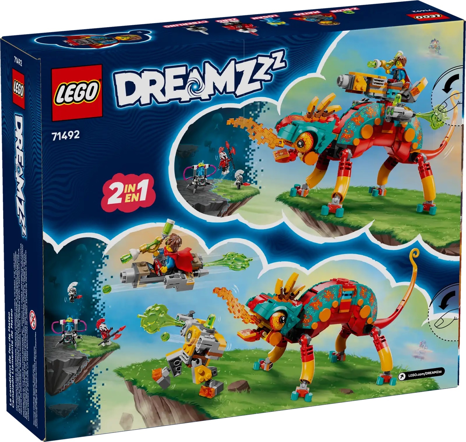 樂高 71492 馬特歐的烈火變色龍 ｜ LEGO DREAMZzz 系列 ｜ 飛米樂高專賣店