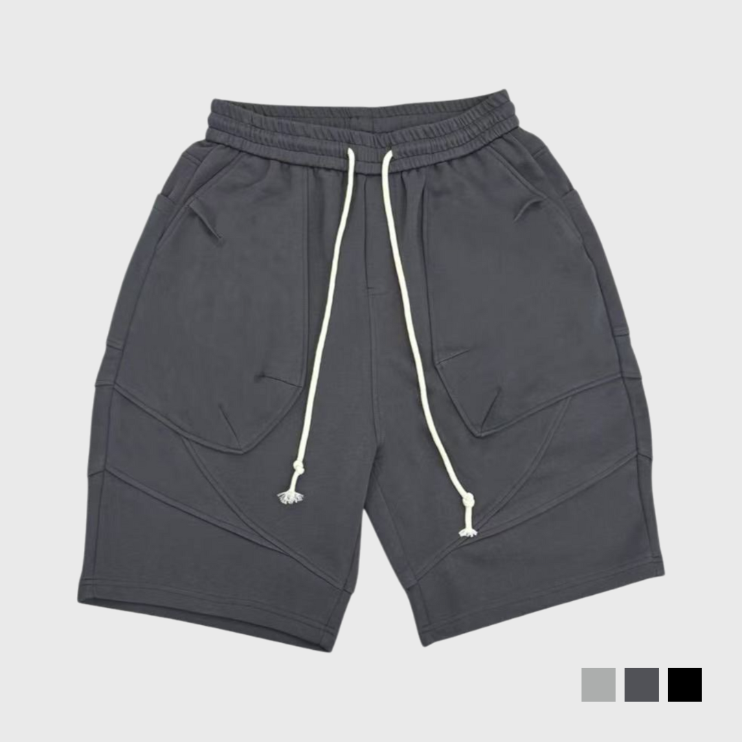 自訂款 立體剪裁棉短褲