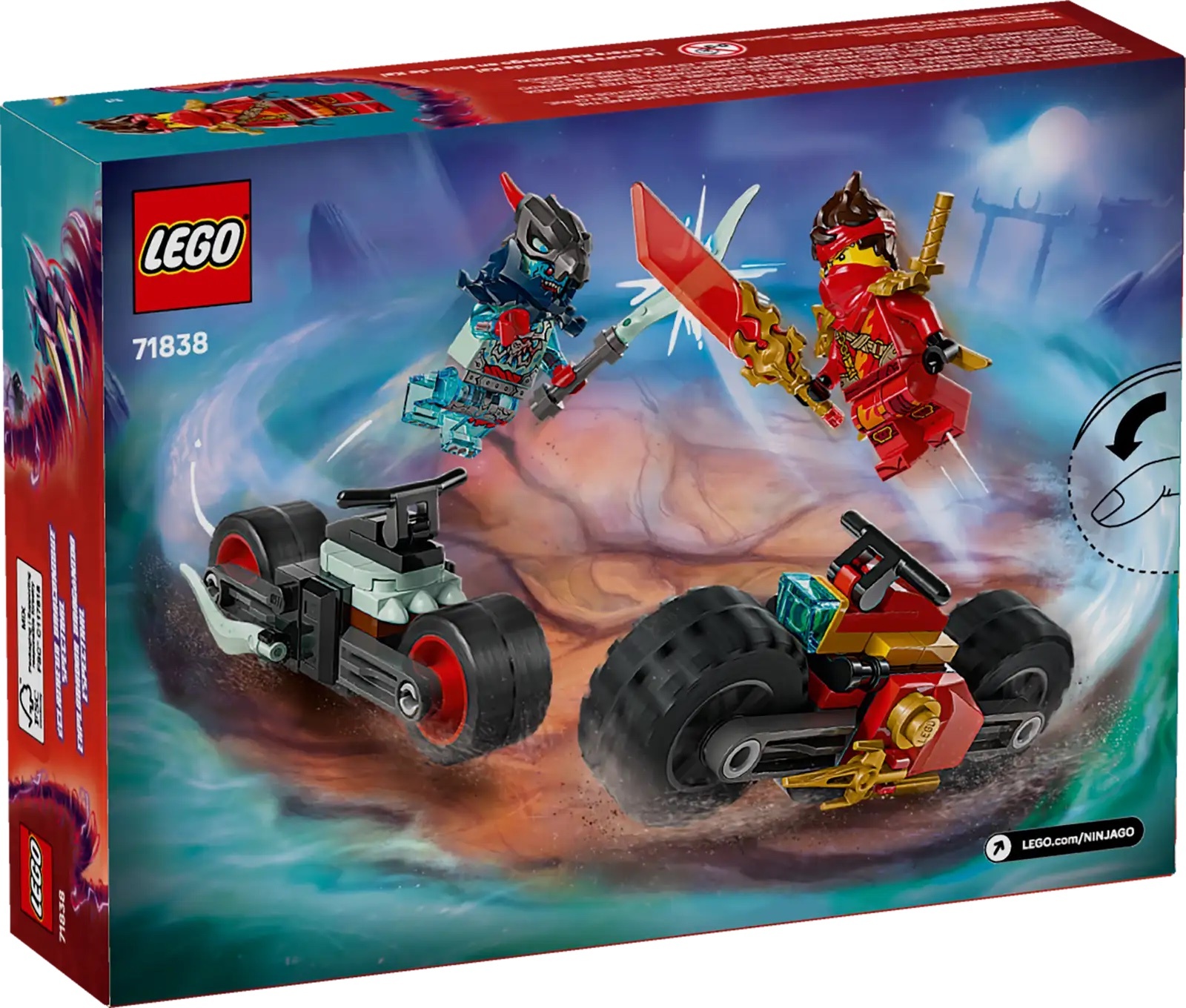 樂高 71838 赤地的摩托車競速戰 ｜ LEGO Ninjago 系列 ｜ 飛米樂高專賣店