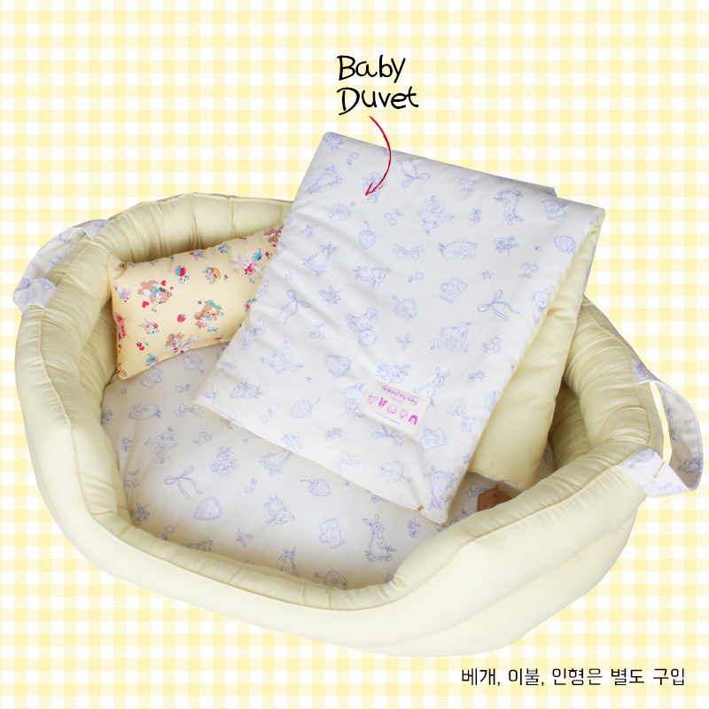 OOPS!｜ Baby Duvet 寶寶被 - 檸檬奶油