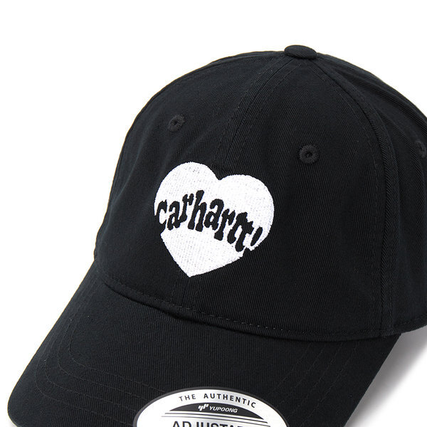 <現貨> CARHARTT WIP 白愛心黑老帽 I033626