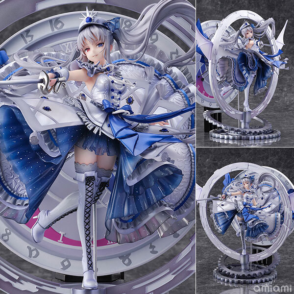 SHIBUYA SCRAMBLE FIGURE 約會大作戰 赤黑新章：虛或實 白之女王 Date A Bullet" White Queen -Royal Blue Sapphire Dress Ver.- 1/7 FIGURE