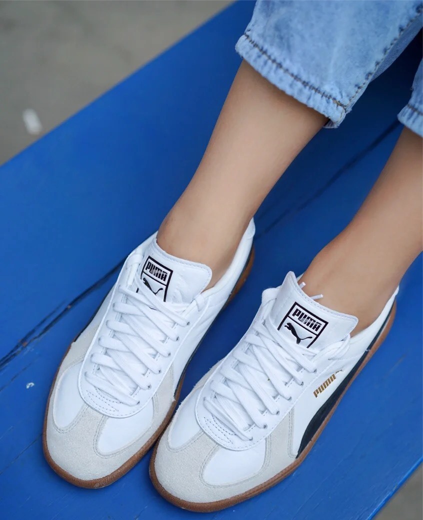 Puma Army Trainer 麂皮 海軍藍 休閒鞋 386607-17