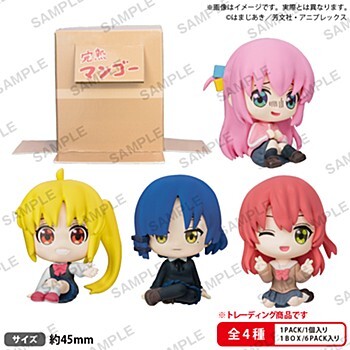 「ACG.GO」「預購」Bushiroad Creative《孤獨搖滾！》Can hide in Cardboard! "結束Band" 坐姿 Figure BOXver.   1BOX6入（全4種）