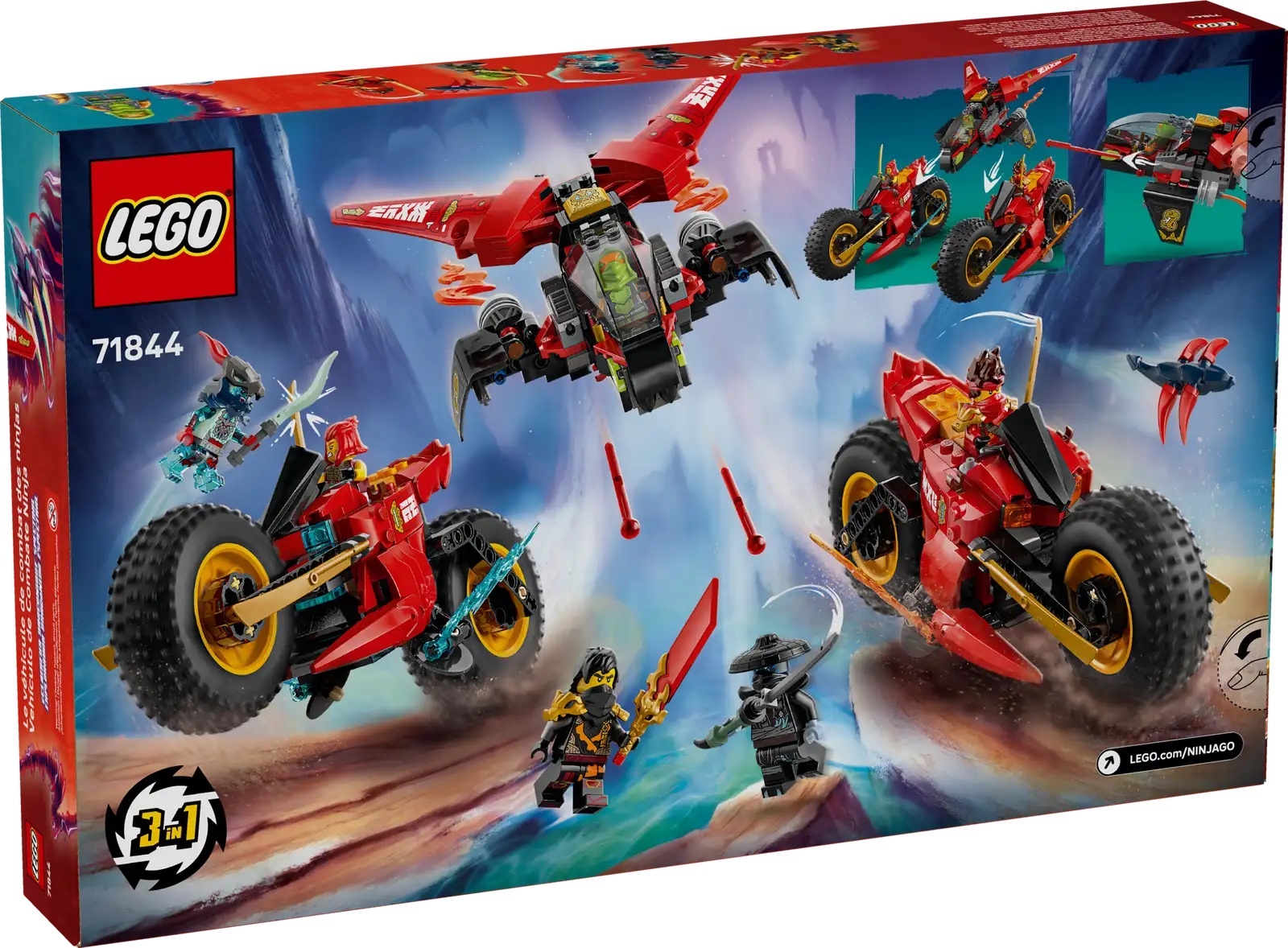 樂高 71844 忍者戰鬥車 ｜ LEGO Ninjago 系列 ｜ 飛米樂高專賣店