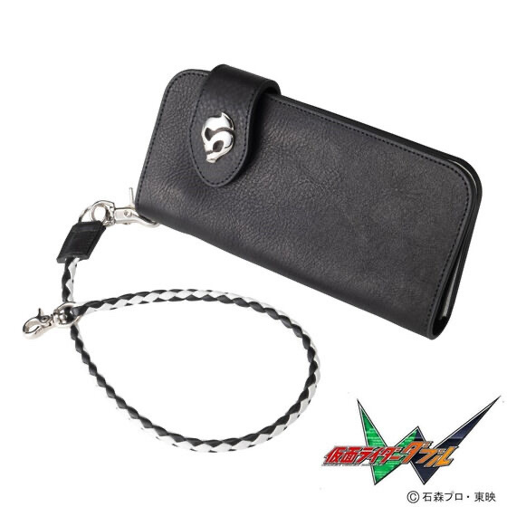 230939 Pbandai 預訂 2025/7月 仮面ライダーW　仮面ライダースカル　本革ウォレット 　革製チェーン付き