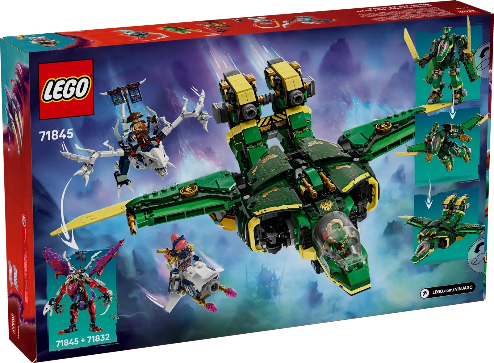 樂高 71845 勞埃德的噴射機機械人 ｜ LEGO Ninjago 系列 ｜ 飛米樂高專賣店