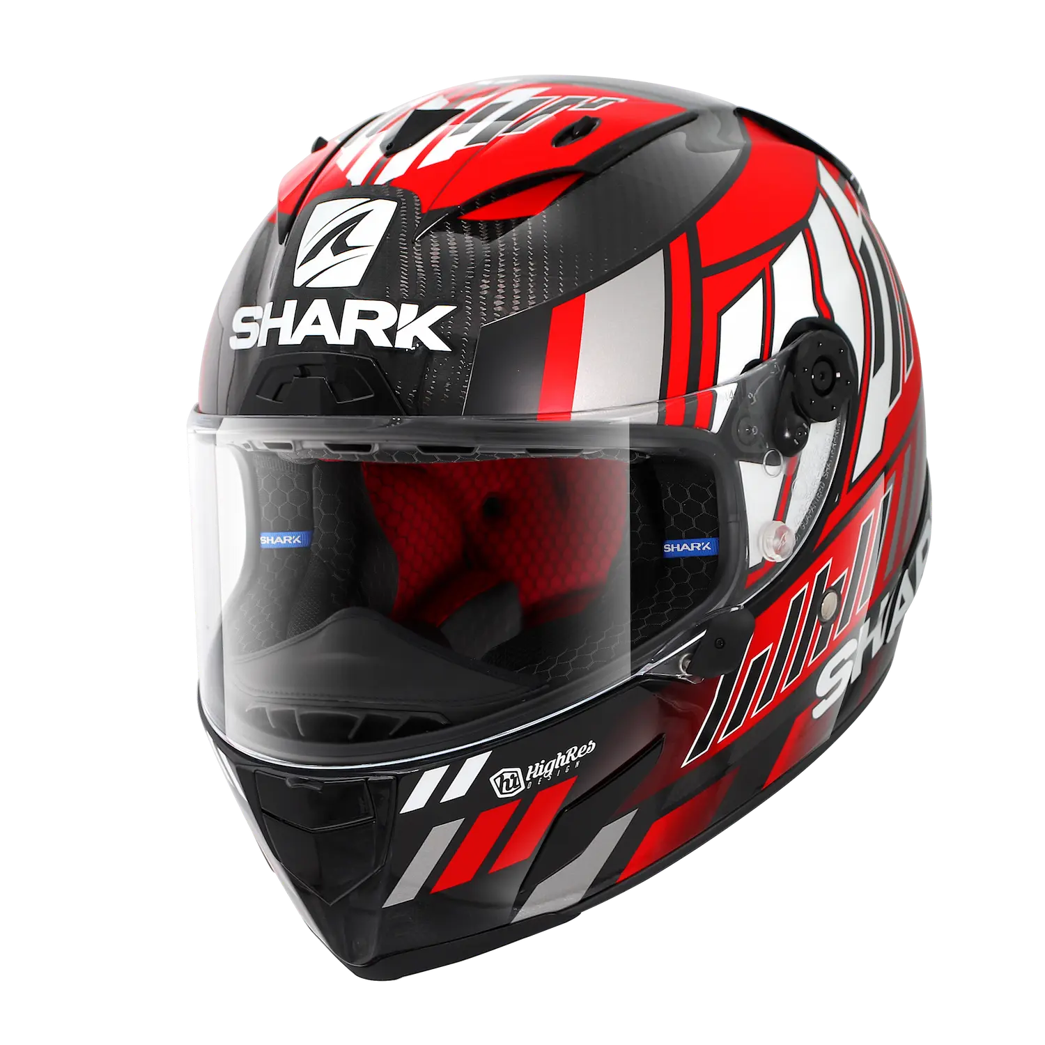 SHARK RACE-R PRO CARBON ZARCO SPEEDBLOCK 黑白紅 選手彩繪