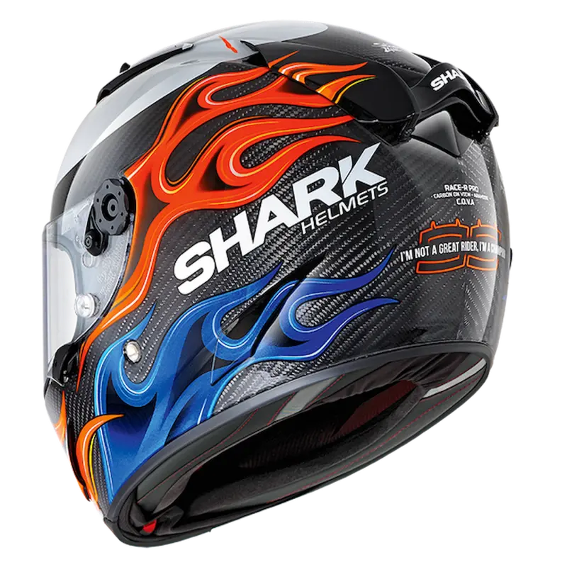 SHARK RACE-R PRO CARBON LORENZO 仿賽帽 選手彩繪