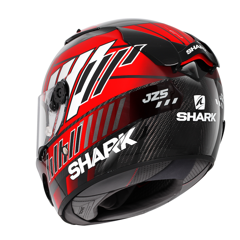 SHARK RACE-R PRO CARBON ZARCO SPEEDBLOCK 黑白紅 選手彩繪