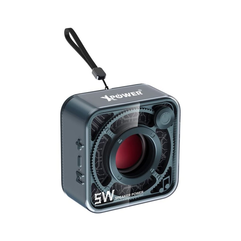 XPower 藍牙5.2 透明迷你喇叭