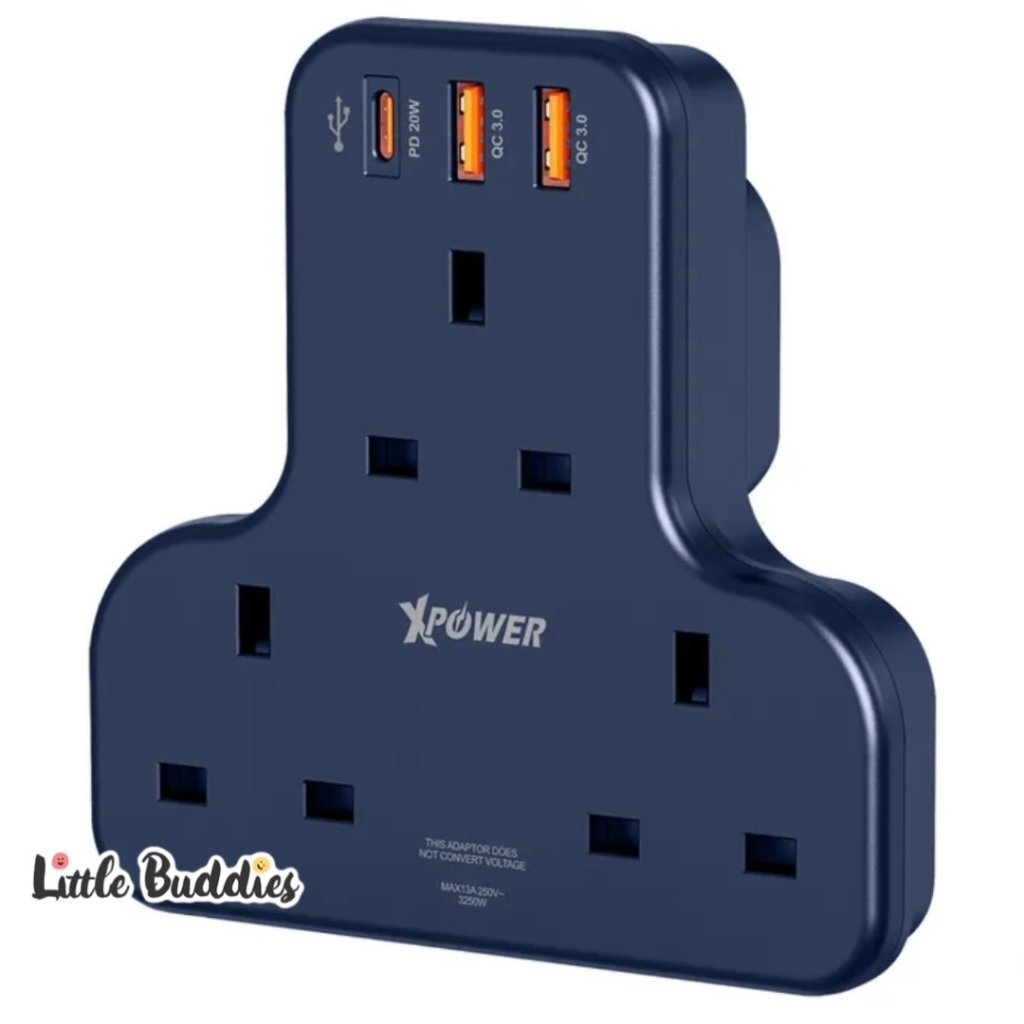 XPower 多功能T型萬能插蘇