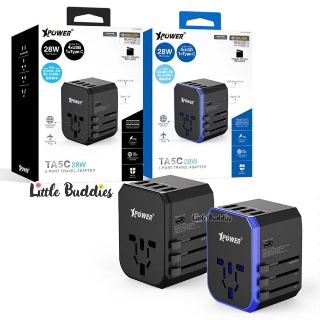 XPower 旅行充電轉插 (28W)