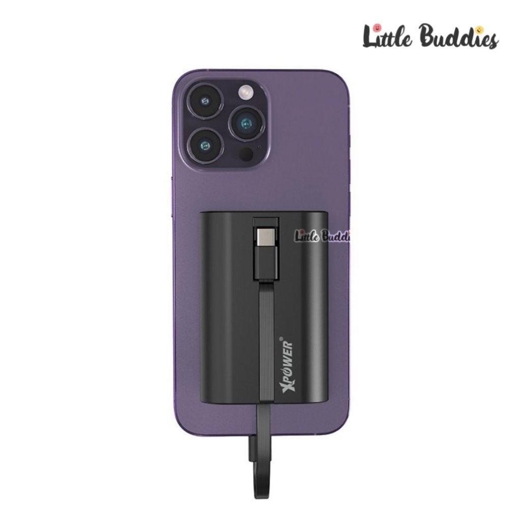 Xpower 雙PD快充 Type-C / Lightning線 外置充電器 (10000mAh)