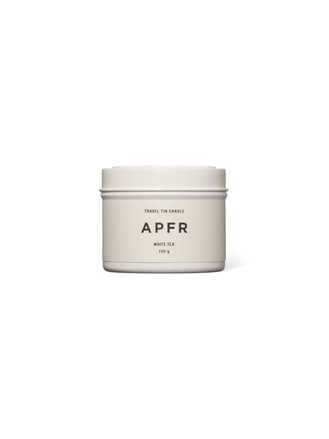 APFR / TRAVEL TIN CANDLE - WHITE TEA