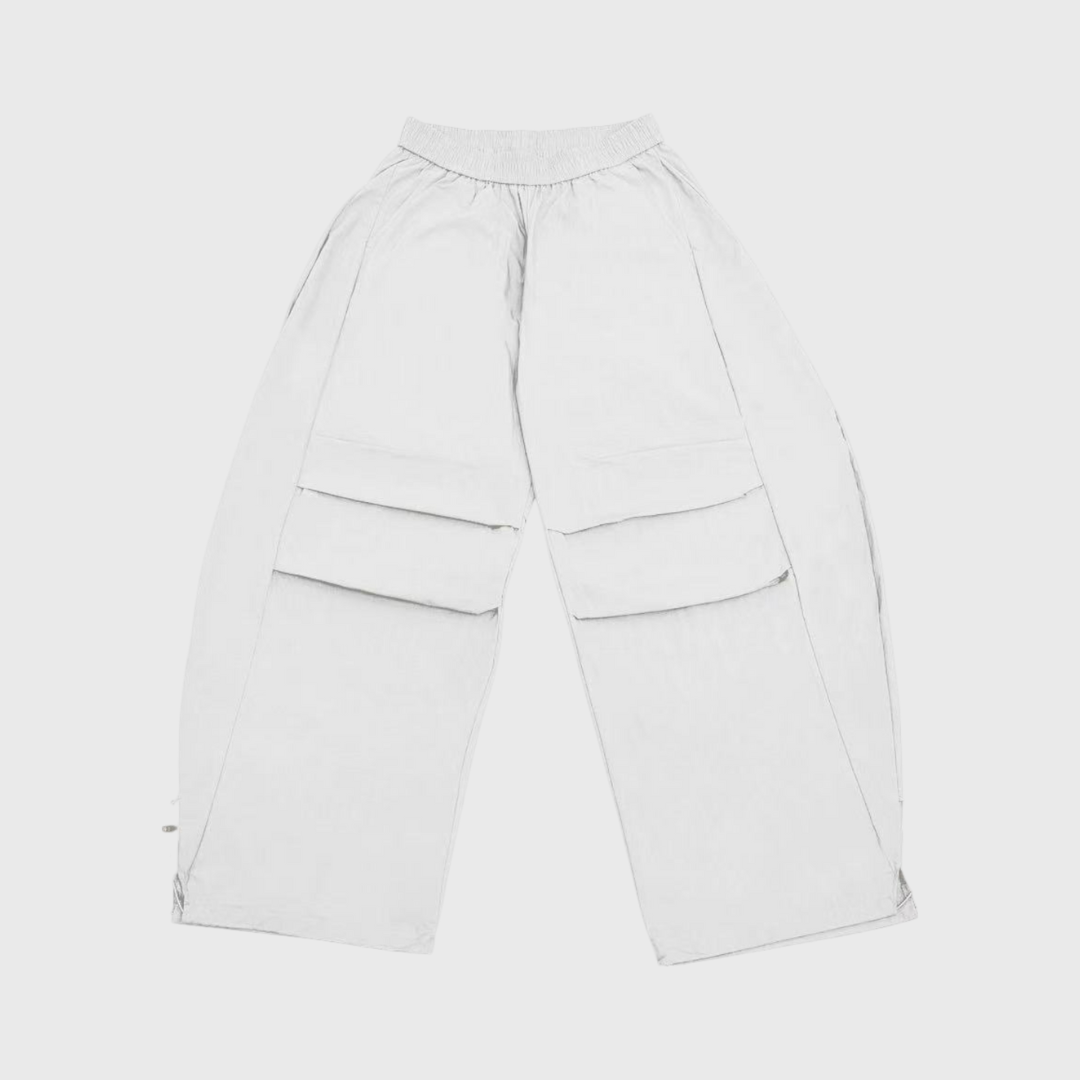 彎刀鬆緊工作褲