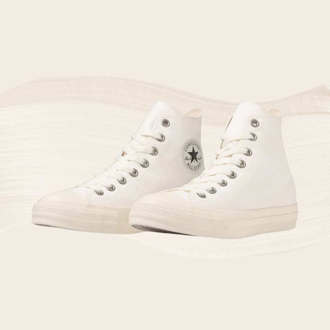 converse ALL STAR 高筒小白鞋