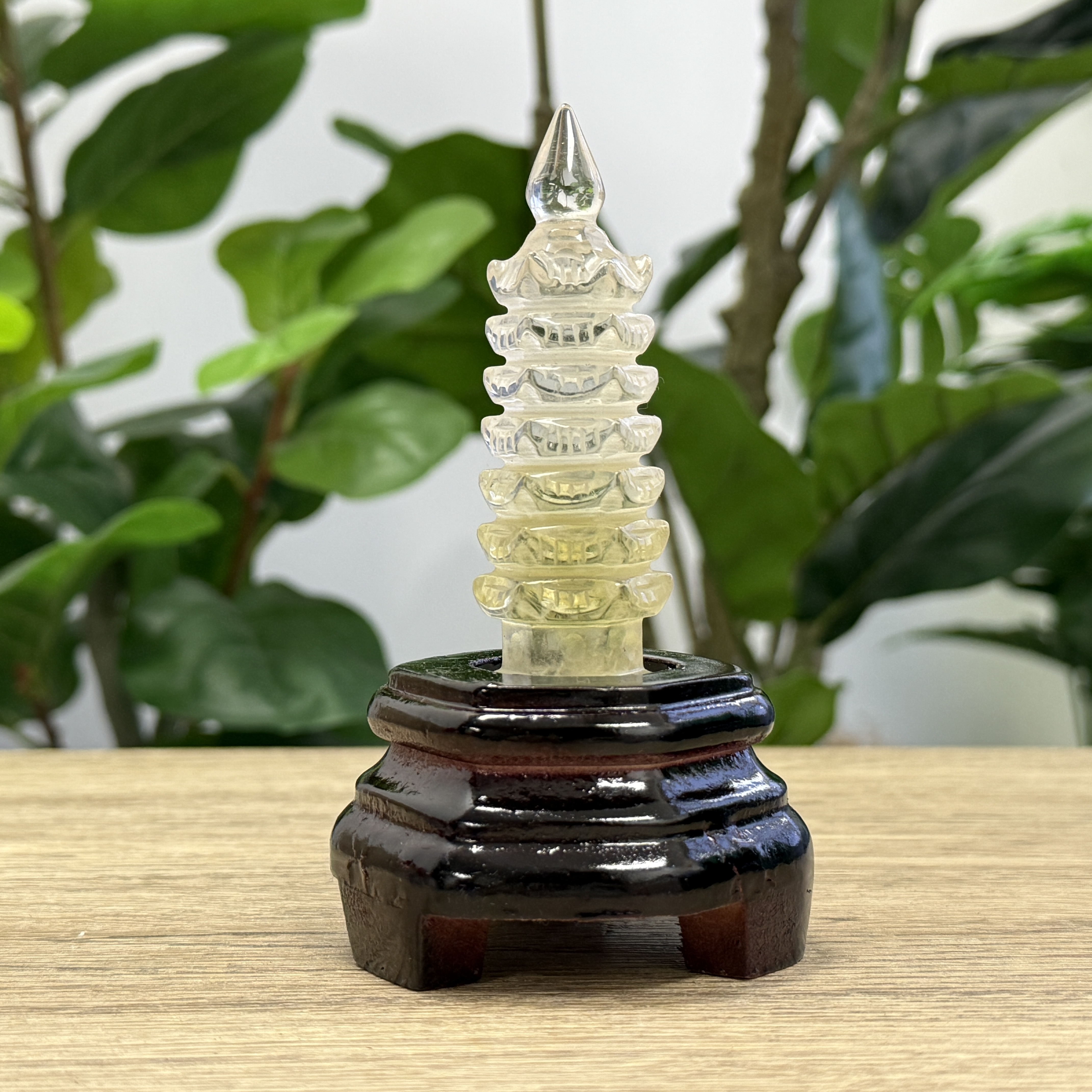 黃水晶文昌塔 13cm C1702