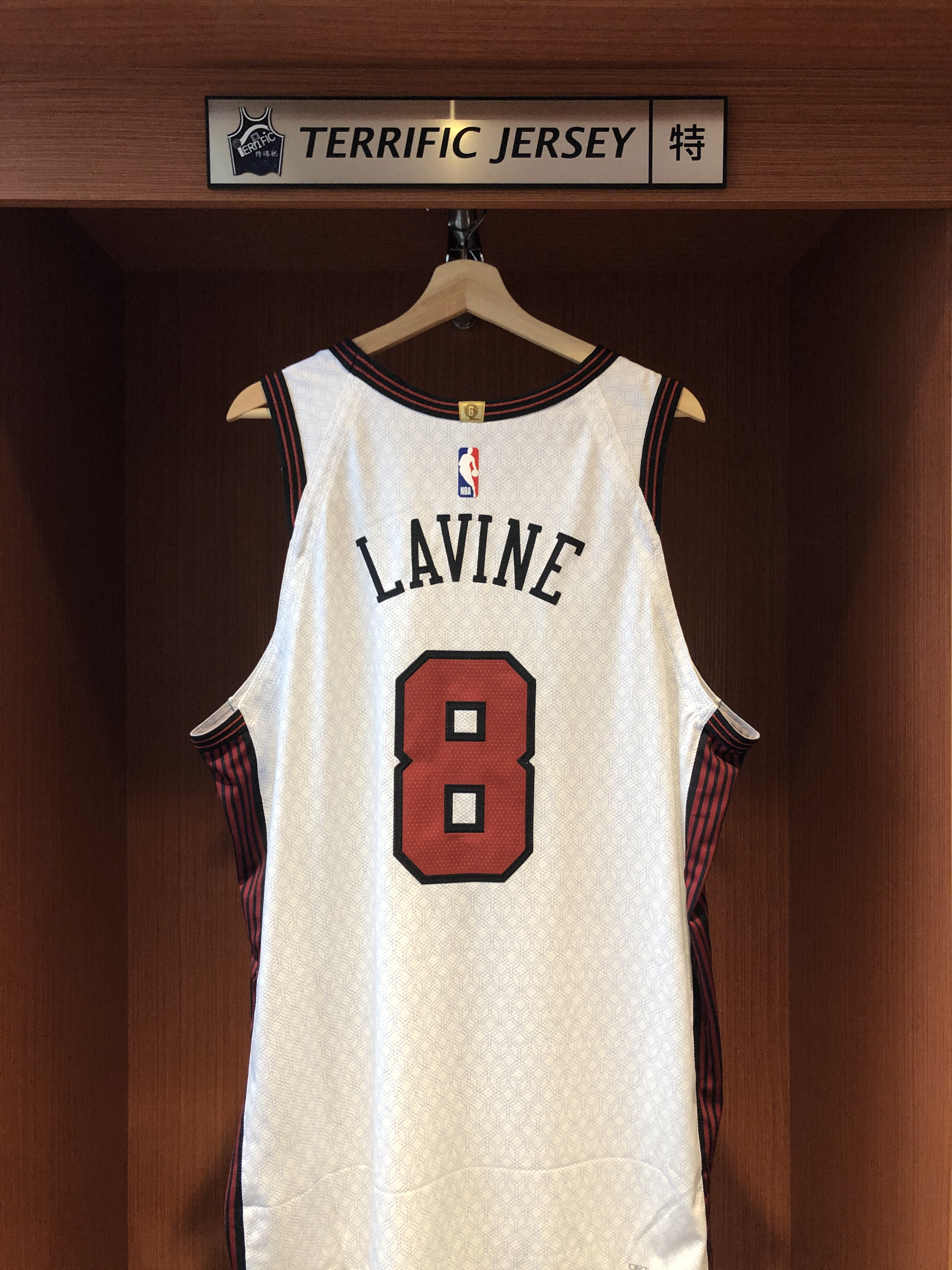 NBA球衣 Zach Lavine 芝加哥公牛城市 City Nike Authentic 球員版 電繡 含贊助商標 全新