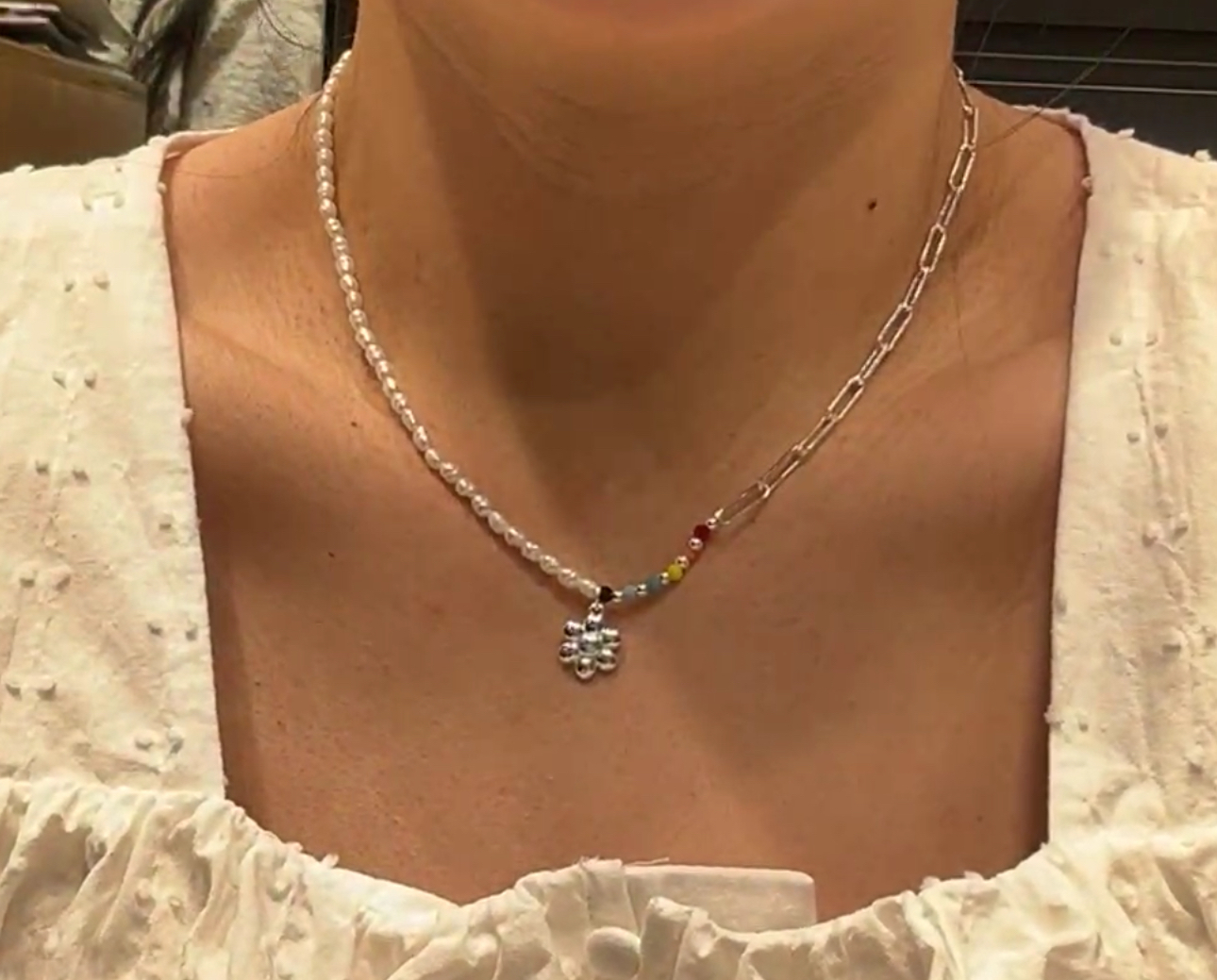 HM14 ABC花花頸鏈