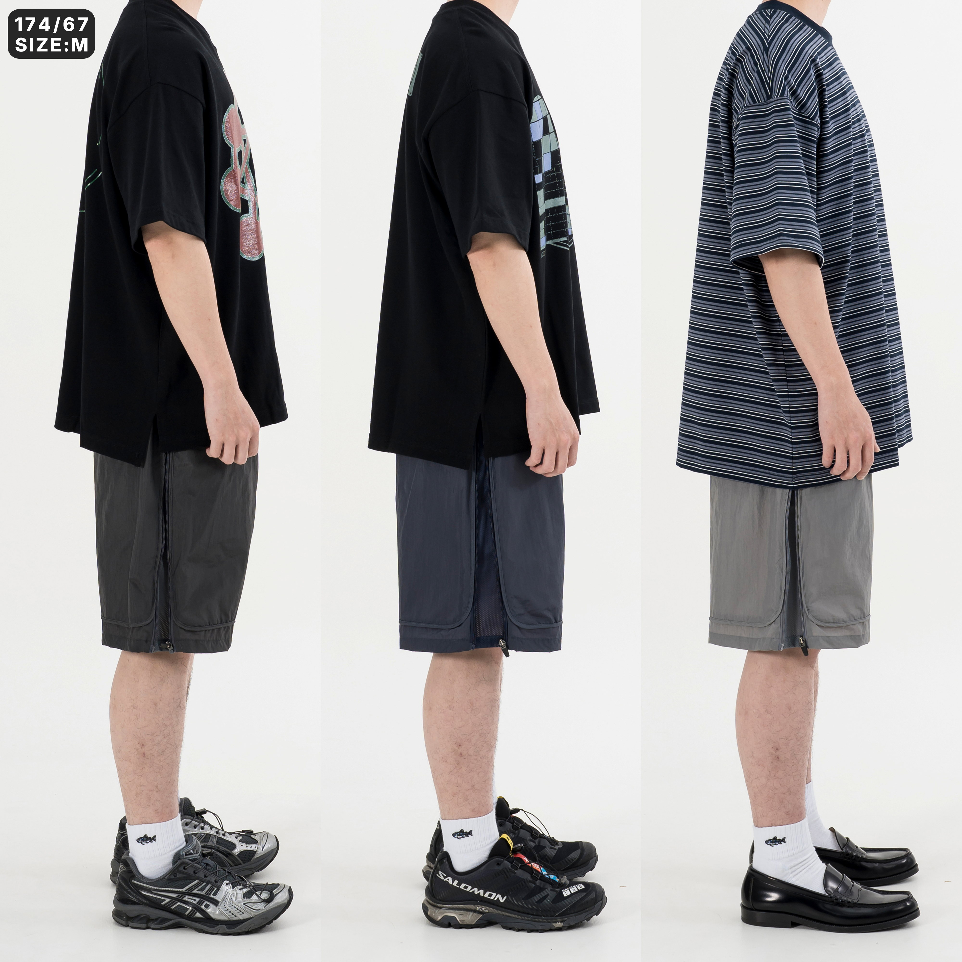 AGILITY Teflon® Side Zip Beach Shorts 側拉鍊 海灘短褲 [TB6]