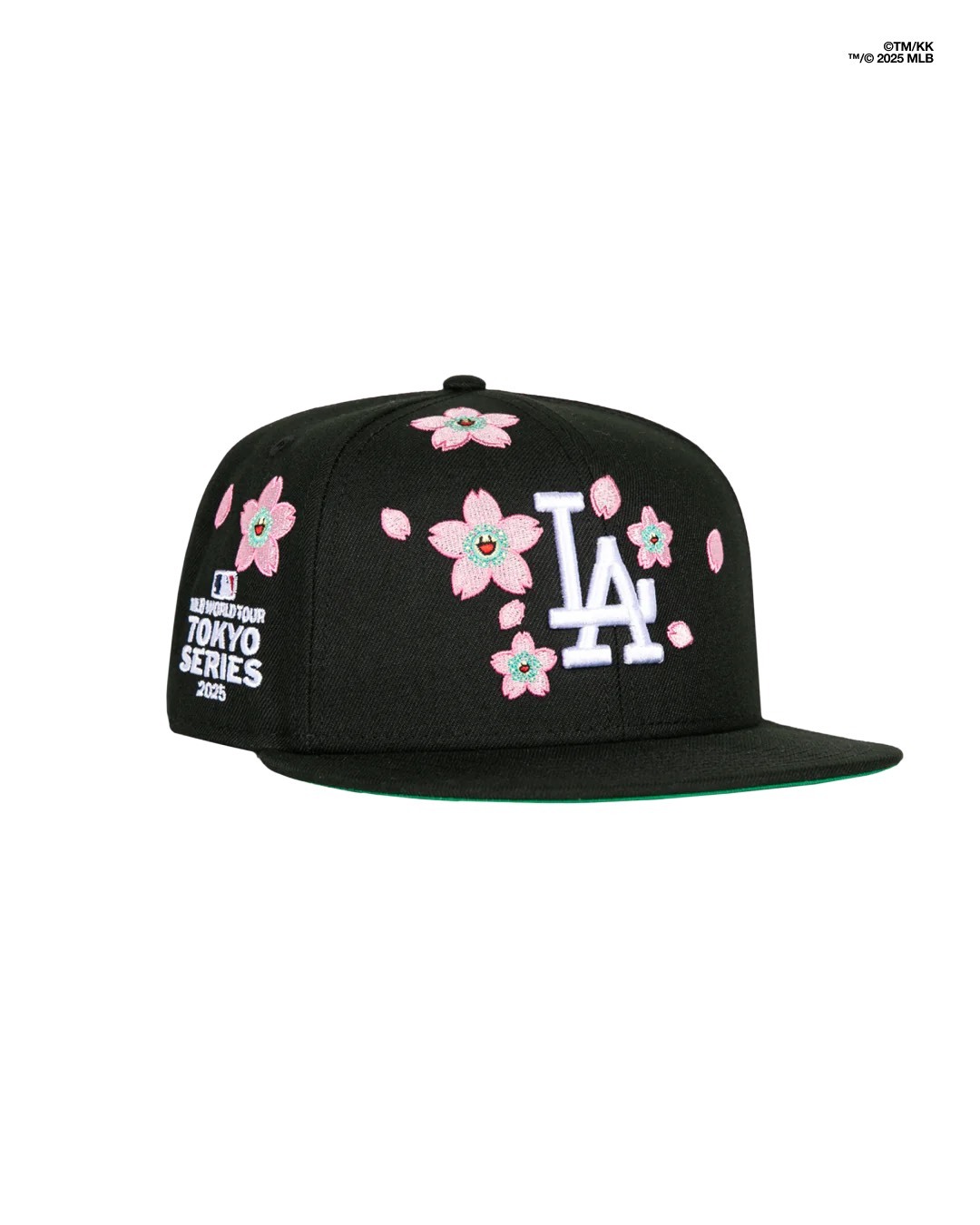MLB帽子 Takashi Murakami X Los Angeles Dodgers 村上隆 X 洛杉磯道奇 黑 聯名款 東京賽 開幕戰 New Era 9Fifty 棒球帽 可調式 全新
