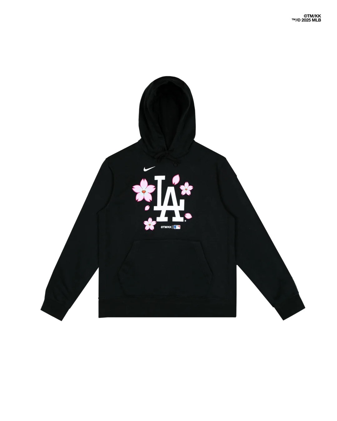 MLB連帽上衣 Takashi Murakami X Los Angeles Dodgers 村上隆 X 洛杉磯道奇 黑 連帽上衣 聯名款 東京賽 開幕戰 Nike Hoodie 全新