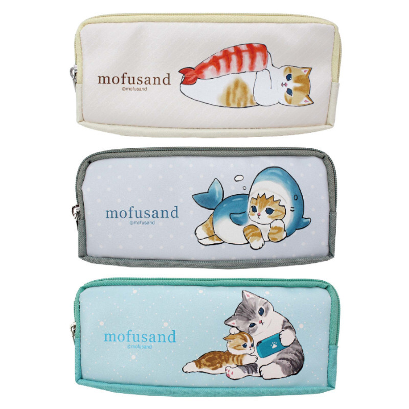 台灣 mofusand 雙拉格多用途筆袋