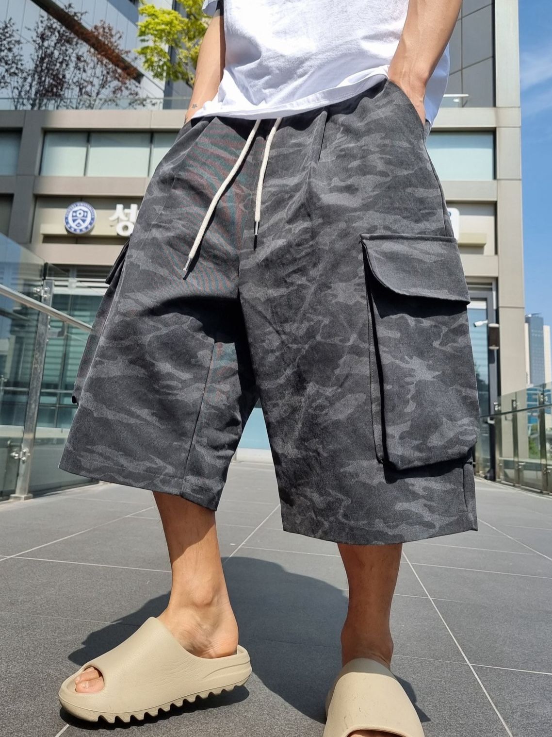 迷彩工裝短褲 TAC-0228P