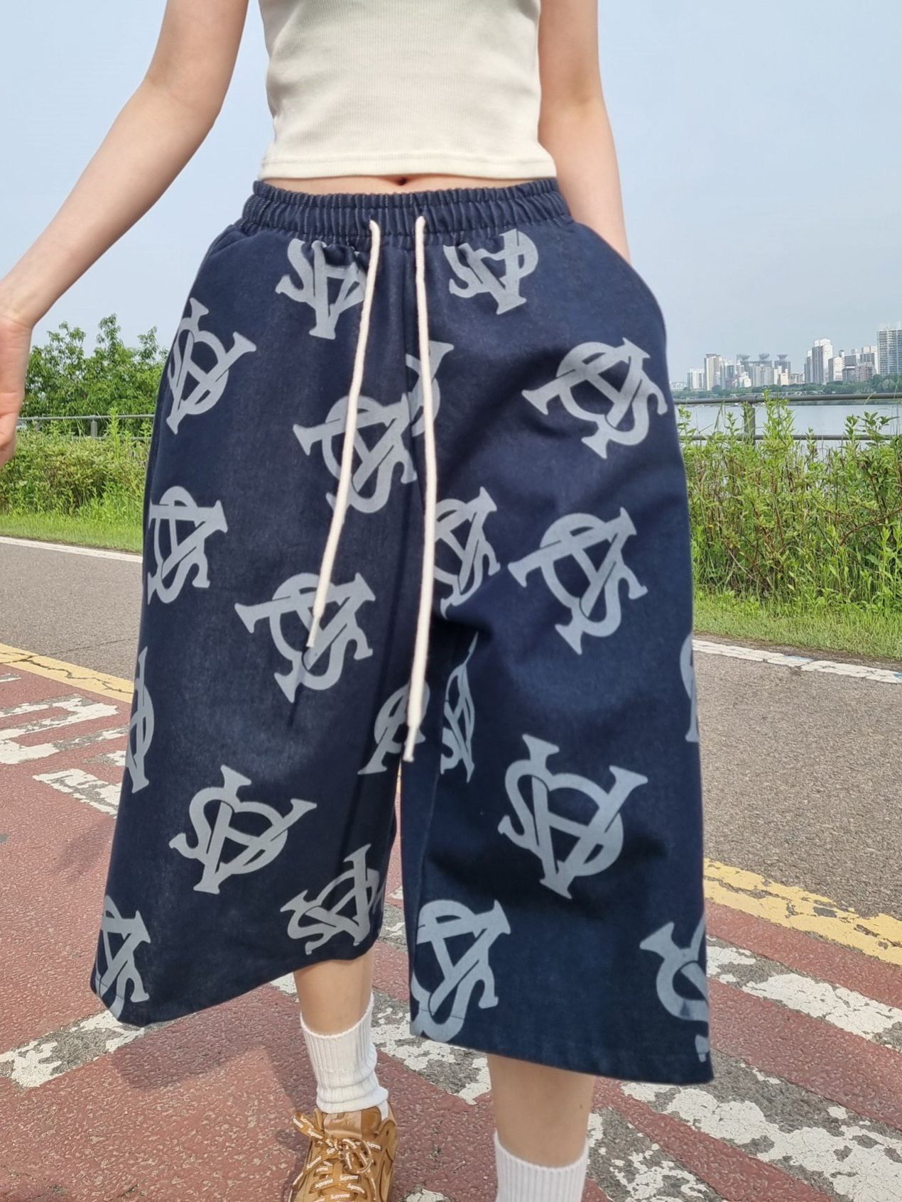 英文字短褲 TAC-0230P