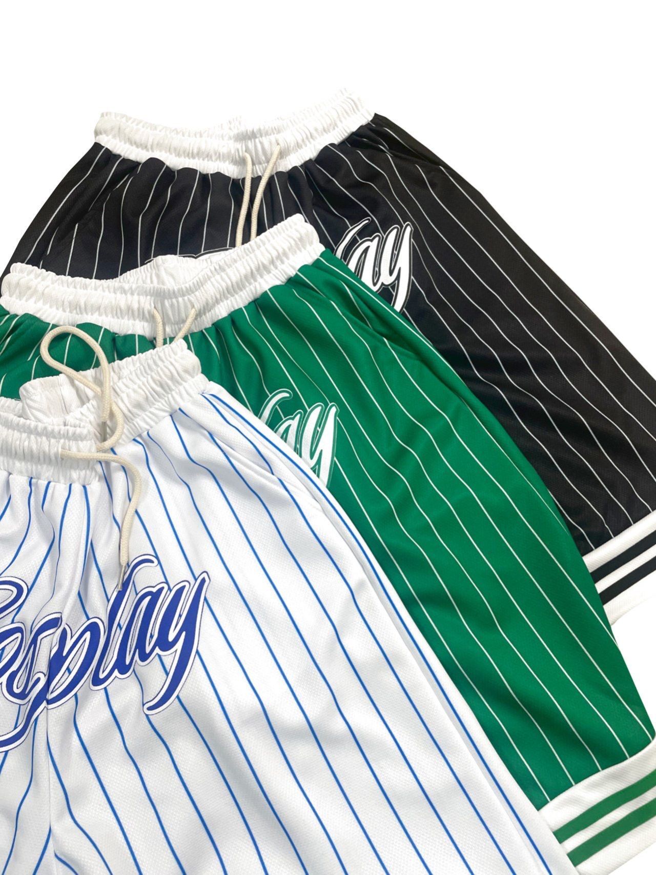 英文字直紋短褲 TAC-0231P