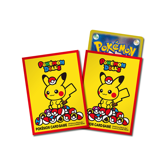 Pokemon Card Game 卡套 POKEMON DOLLS (紅色) ポケモンドールズ【レッド】