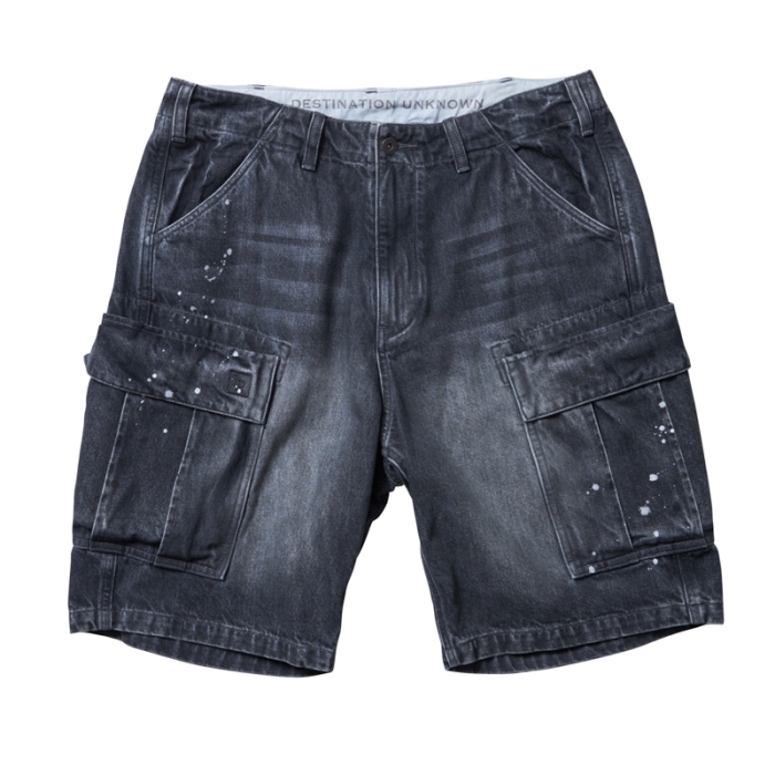 『代購+現貨商品』2025SS Liberaiders DENIM 6POCKET SHORTS 破壞 潑漆 牛仔 短褲 現貨 718032501