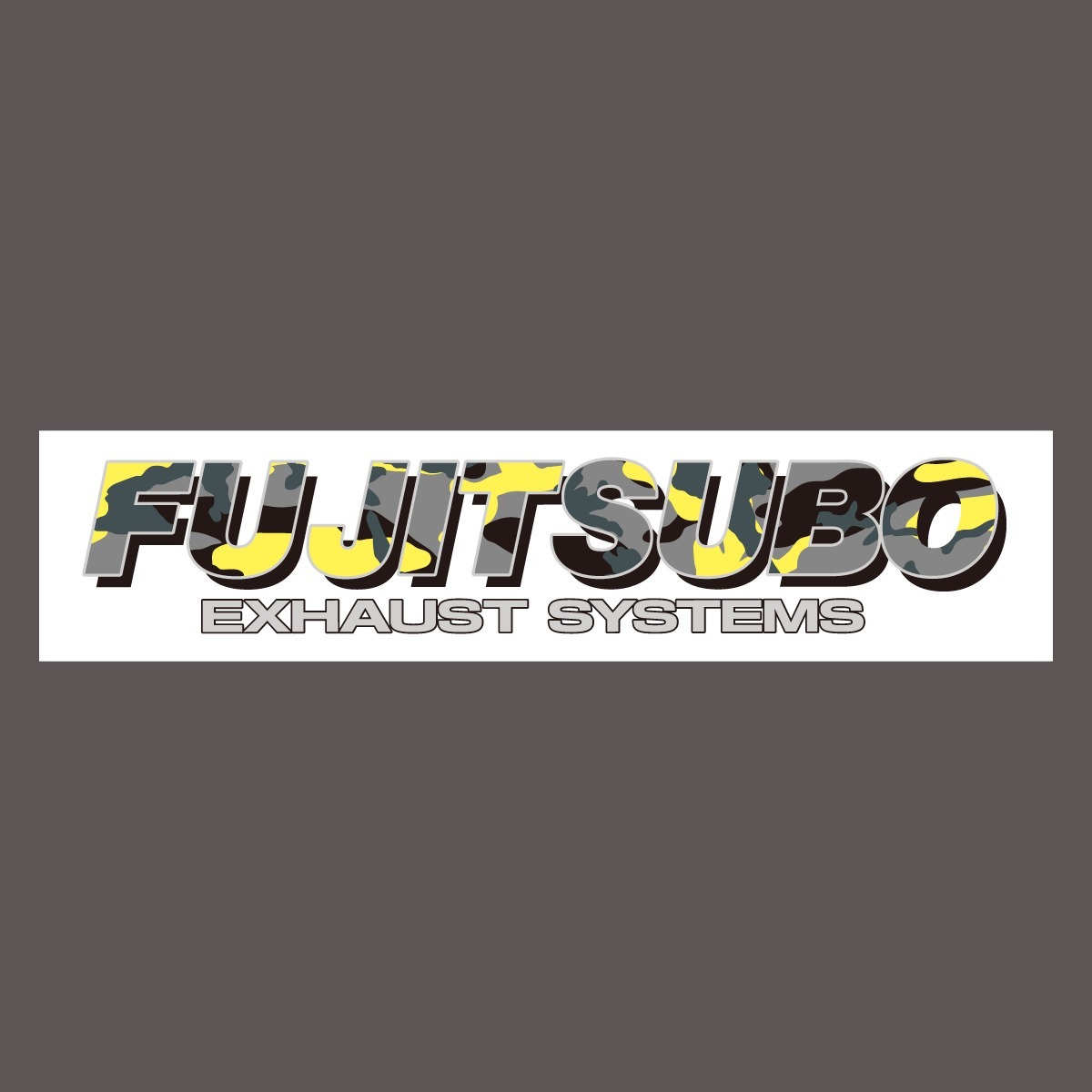 FUJITSUBO 藤壺 迷彩貼紙