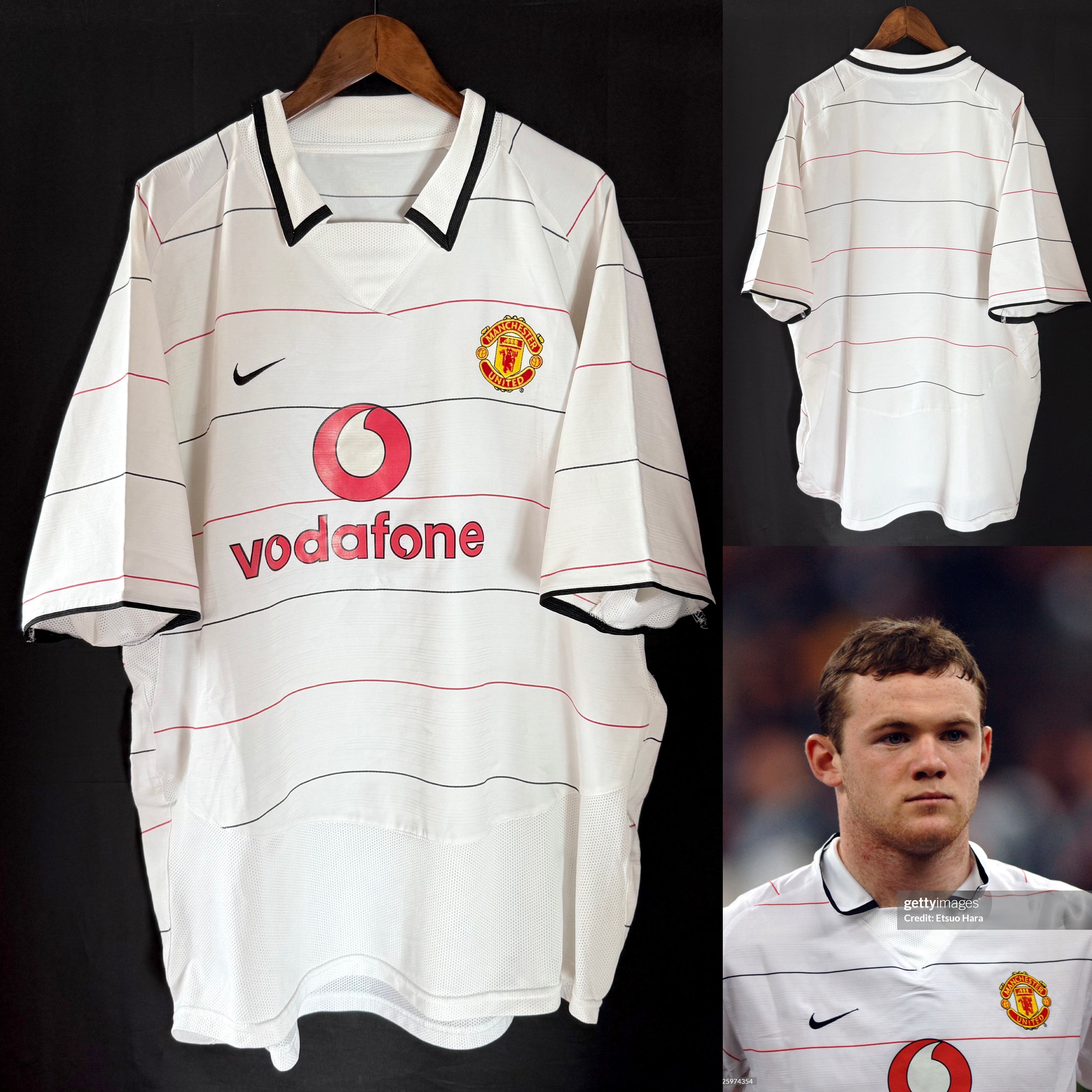 曼聯 2003-2005 Nike 二客球衣