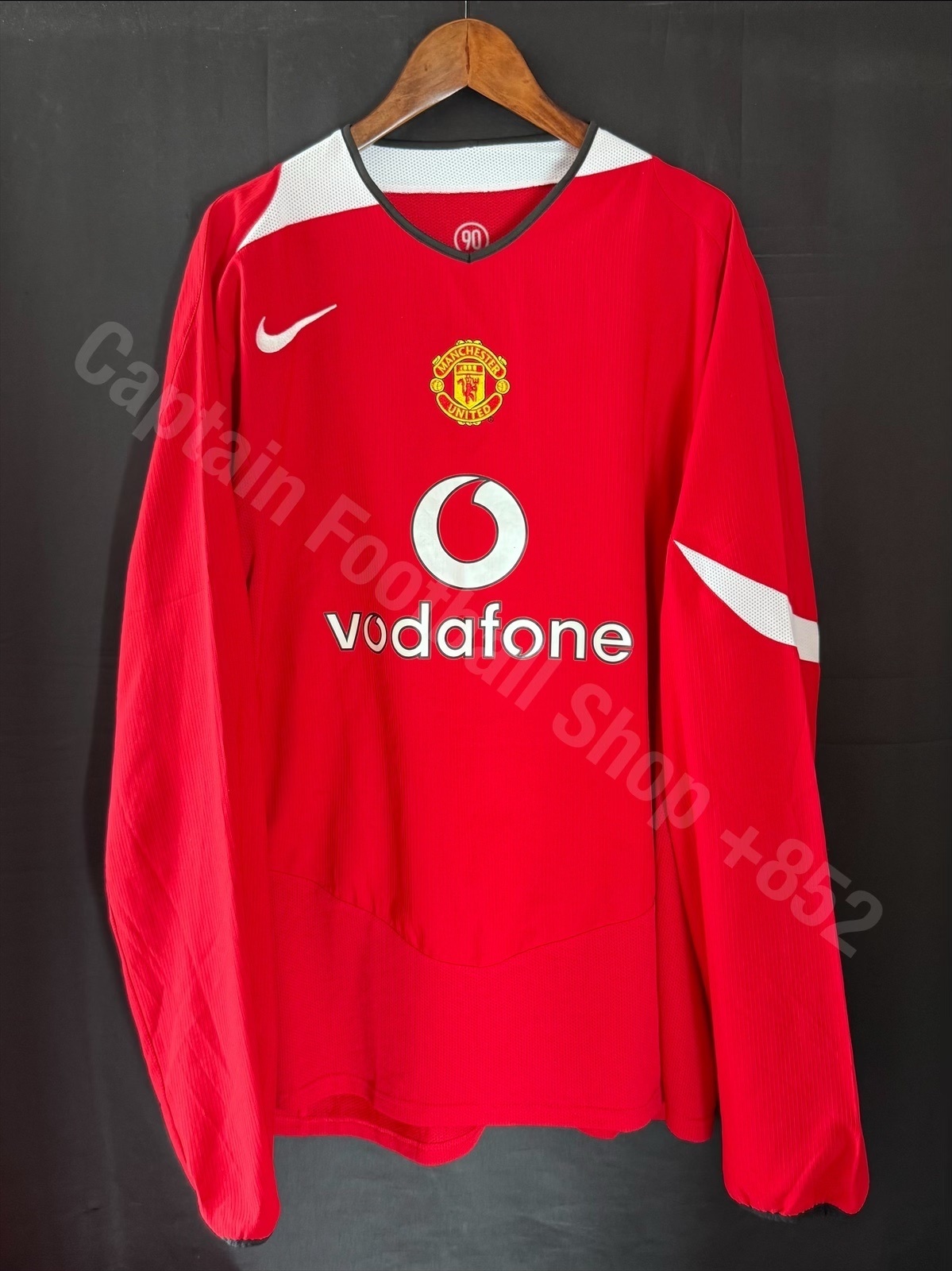 曼聯 2004-2006 Nike 主場長袖球衣