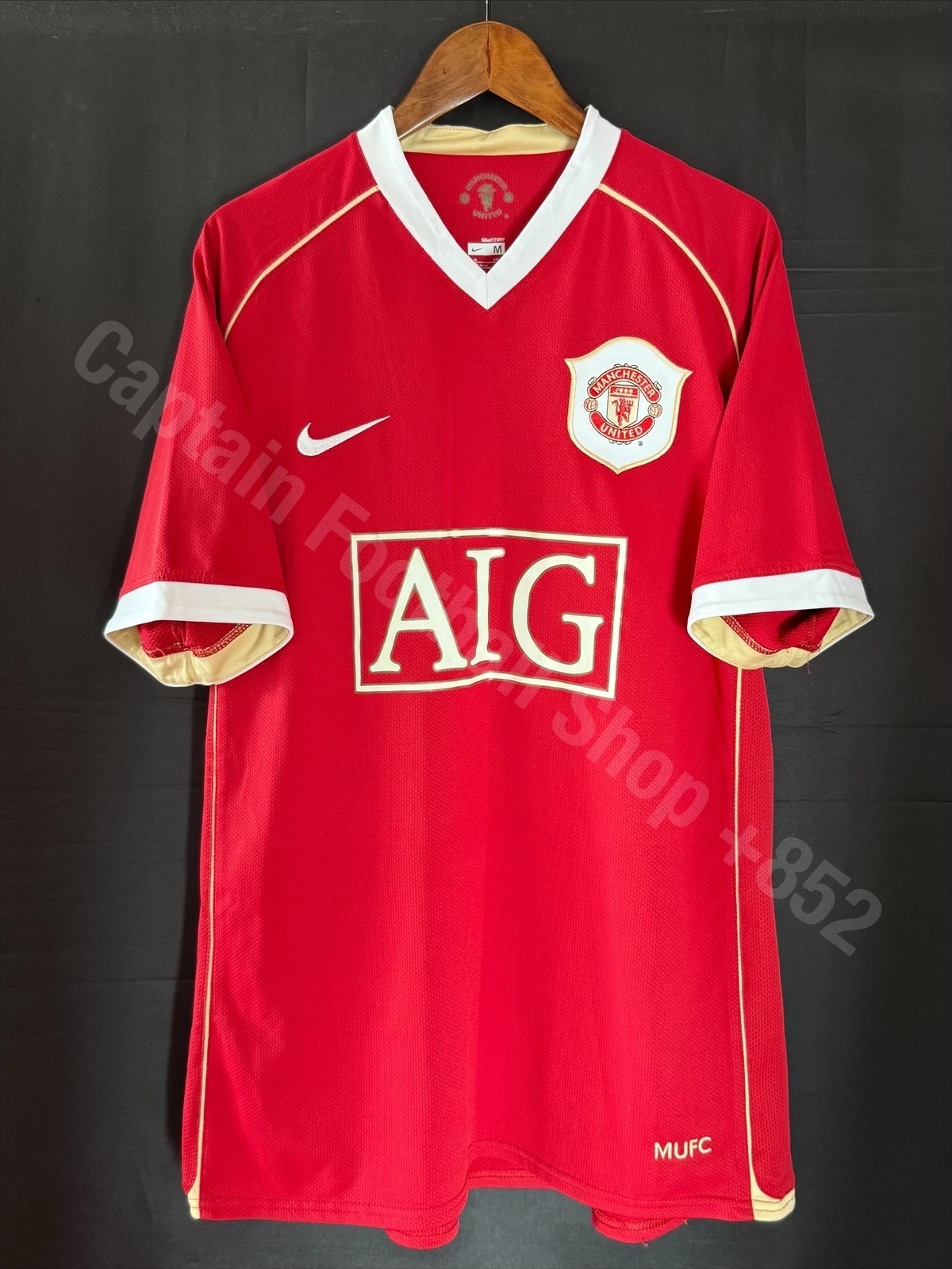 曼聯 2006-2007 Nike 主場球衣