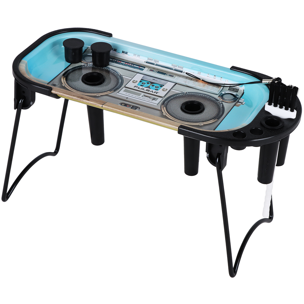 PULSAR ELEVATED CONE ROLLING TRAY CONSOLE