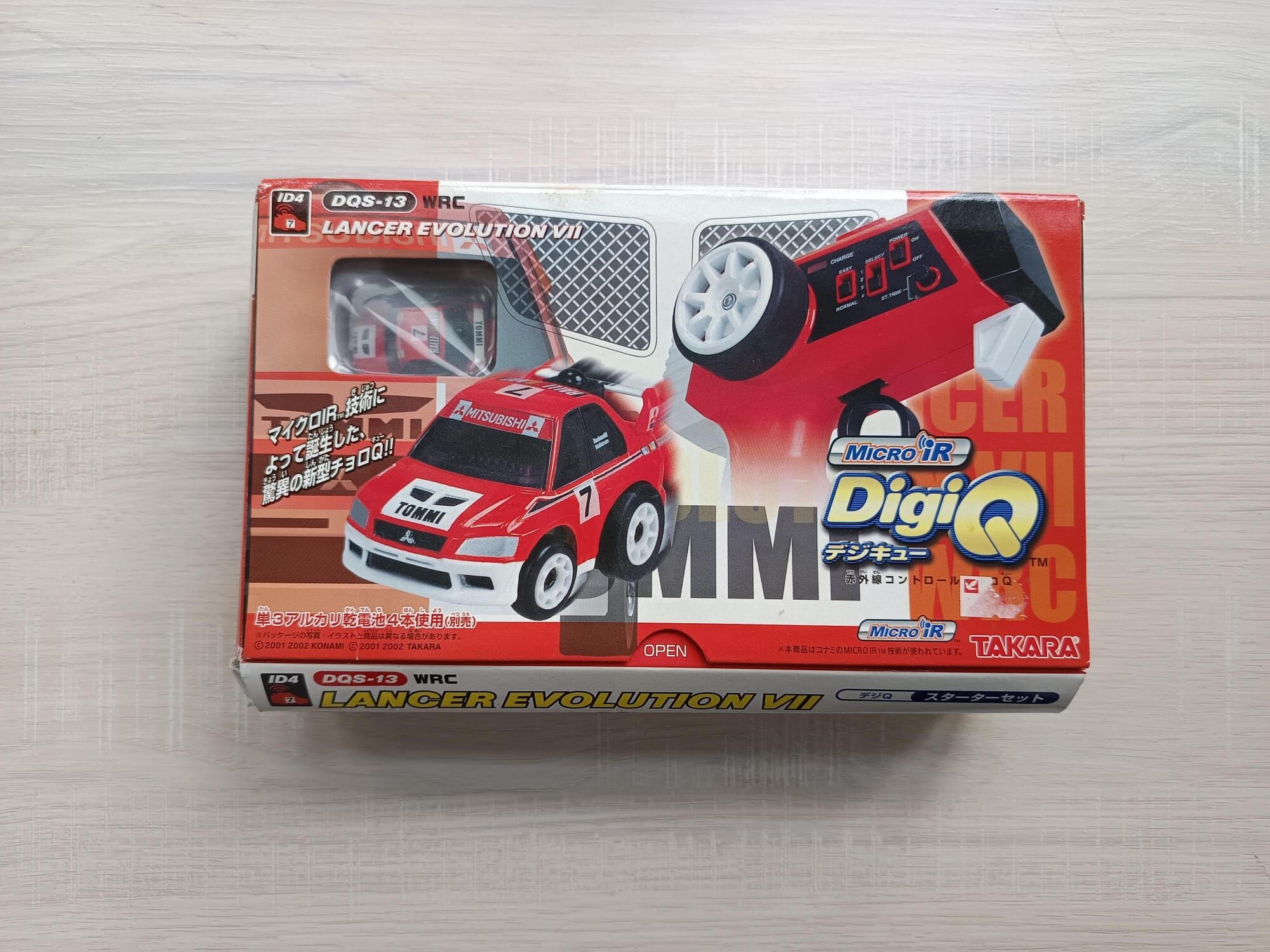 CHORO Q DIGI Q DQS-13 MITSUBISHI LANCER EVOLUTION VII WRC