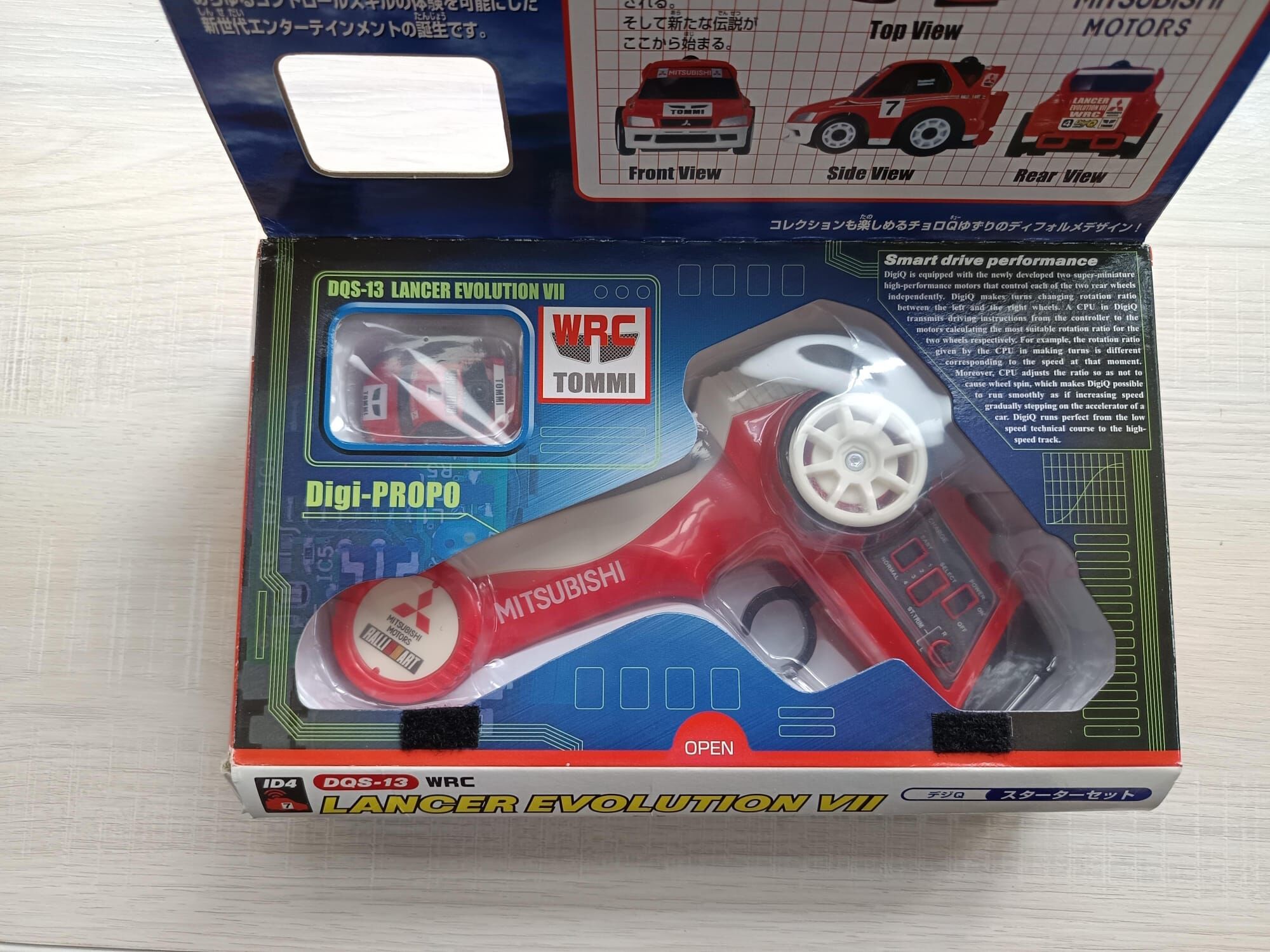 CHORO Q DIGI Q DQS-13 MITSUBISHI LANCER EVOLUTION VII WRC