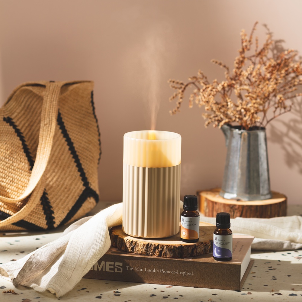 波浪燭光香氛水氧機