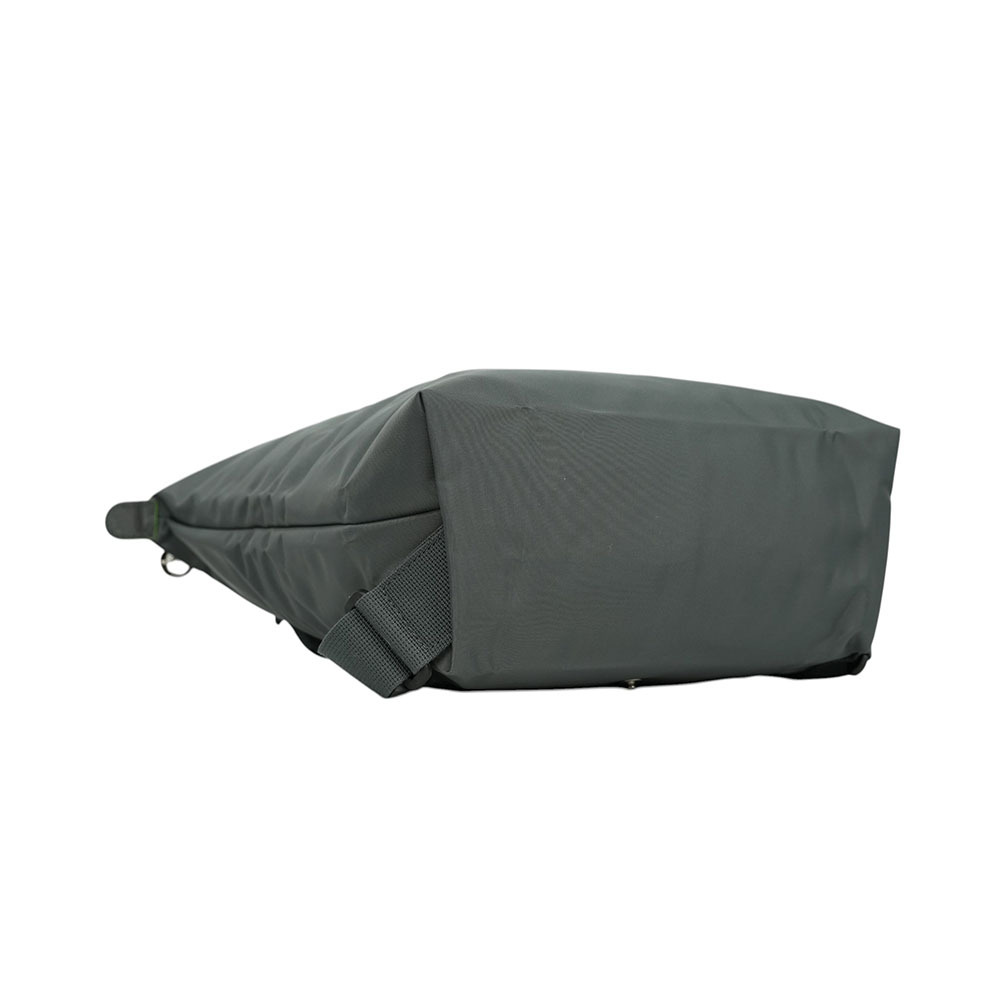 【LONGCHAMP】Le Pliage M 再生帆布中型折疊後背包(石墨灰) 10284 919 P66