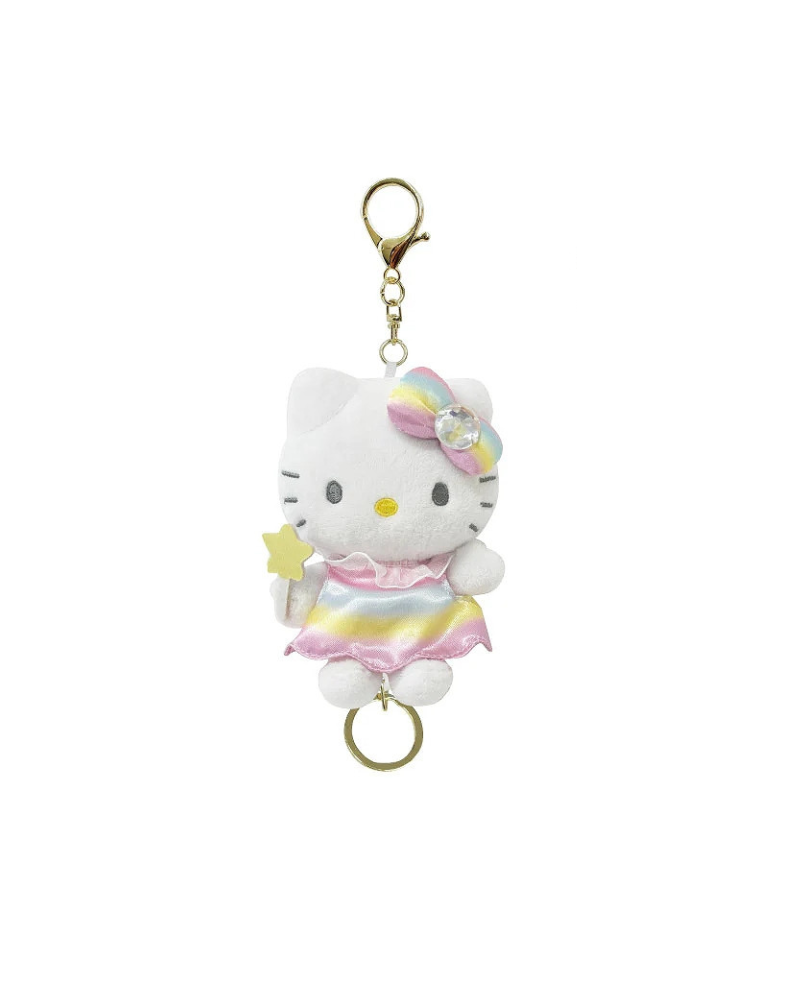 Hello Kitty 仙女毛公仔掛飾連伸縮扣