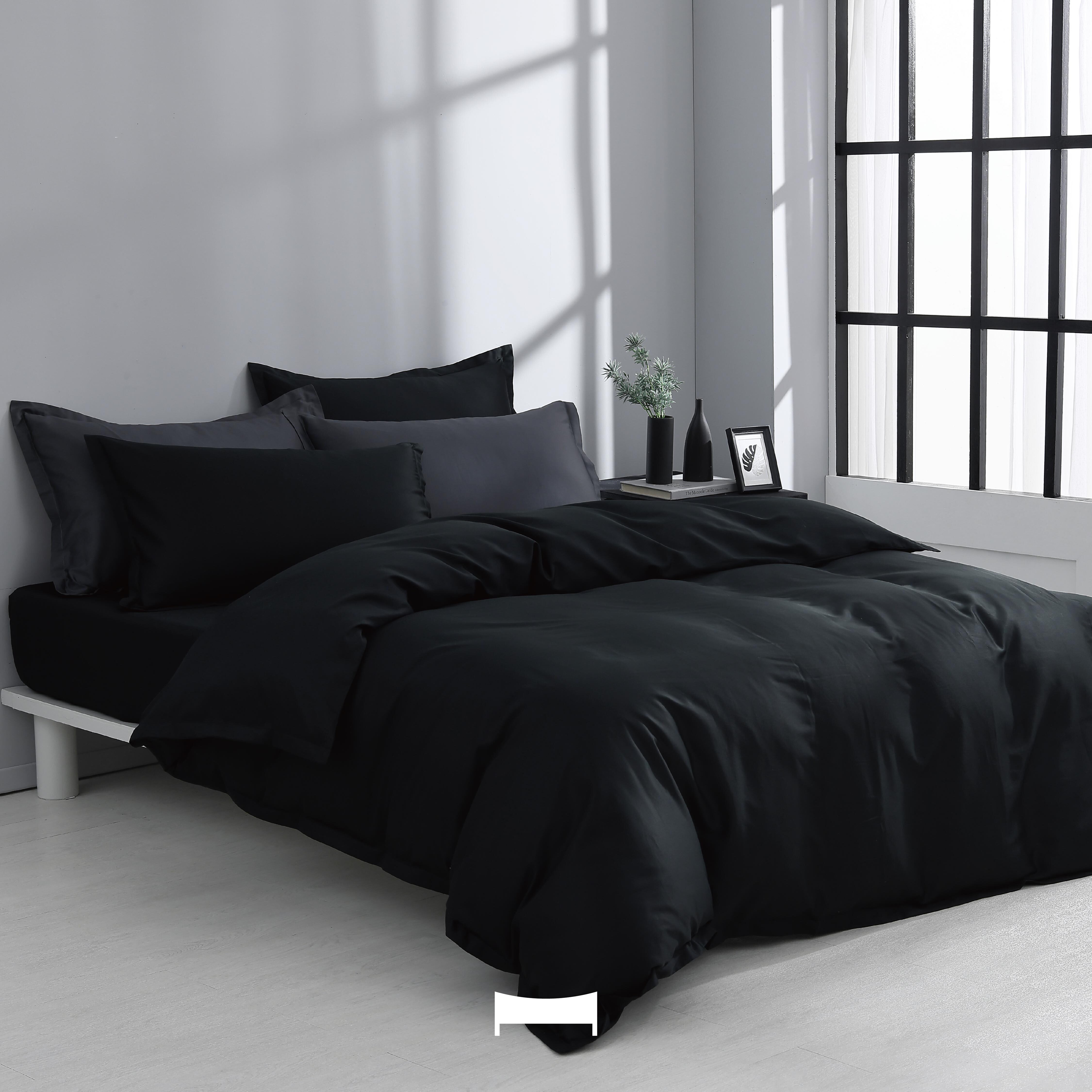 睡棉美學｜60支長絨棉《碳木黑 CARBON BLACK》