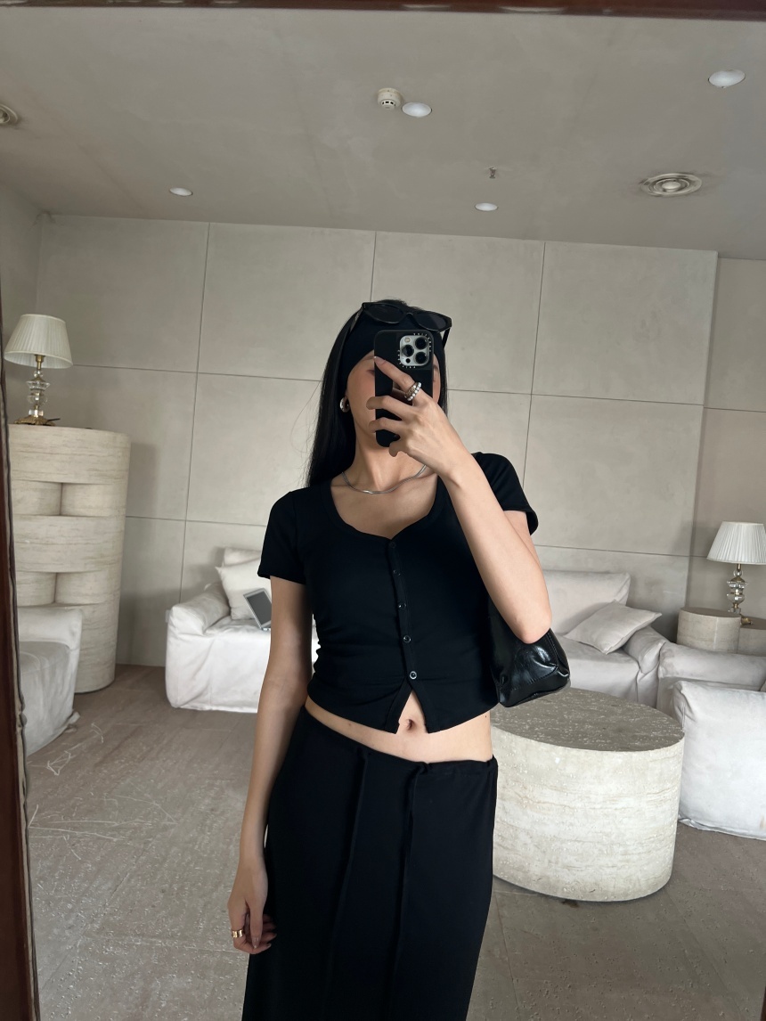 低腰彈力休閒裙*2色