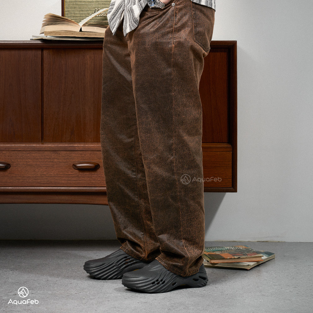 Crocs Echo Wave 男鞋 女鞋 黑沙色 波波旋風克駱格 波紋 中性 休閒 涼拖鞋 2105210LD